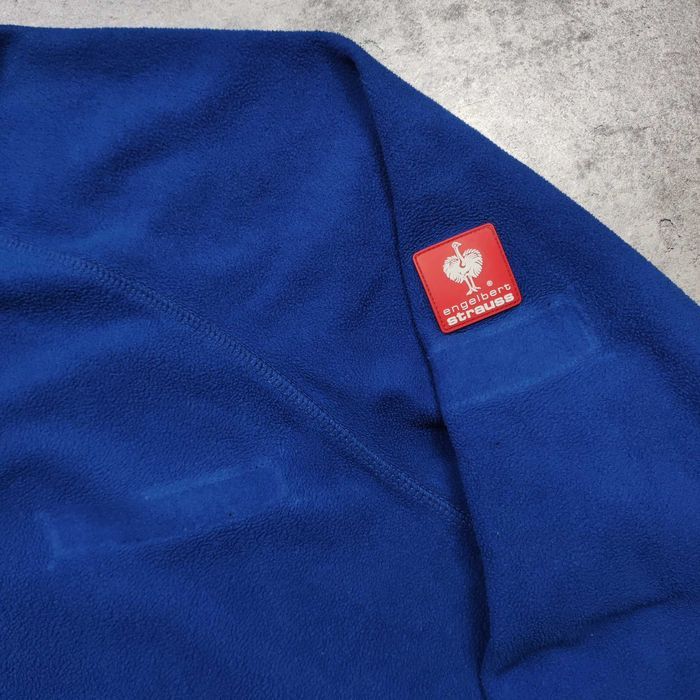 MĘSKA Bluza Rozpinana Polar Ocieplona Strauss Engelbert Struś Suwak