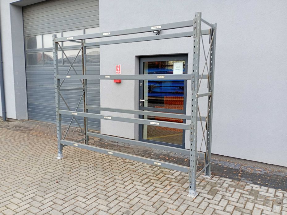 Regał półkowy Dexion 200cmx60cm magazynowy garażowy kontenerowy hala