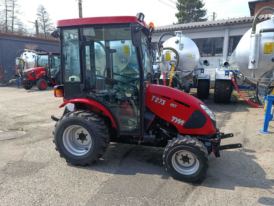 Tym 273 HST Ciągnik komunalny Traktor Przedni TUZ + WOM niski przebieg