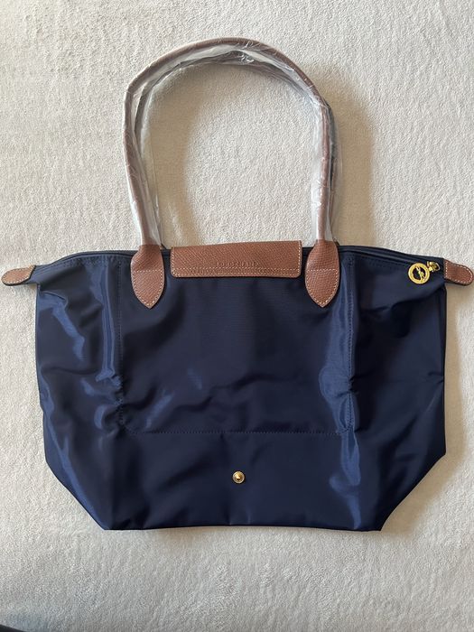 Longchamp – granatowa torba damska 31 × 30 × 19 cm