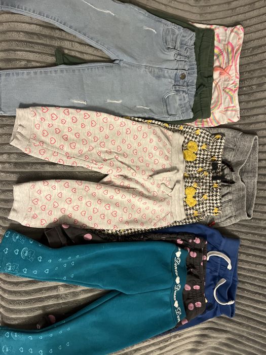 Spodnie dresowe dla dziewczynki 86