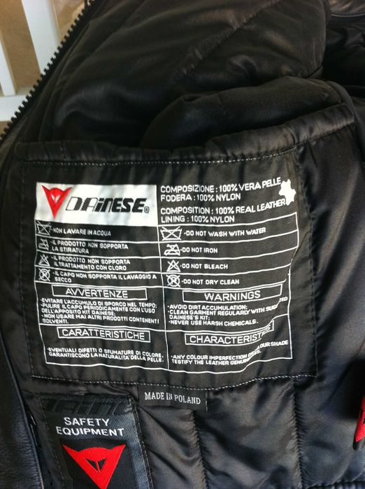 Casaco pele mulher Dainese Novo