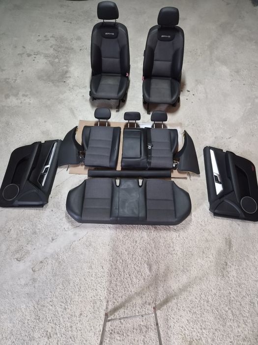 Mercedes w204 interior  amg
