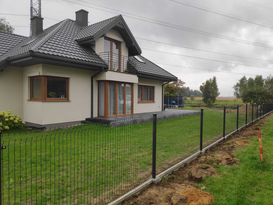 Ogrodzenia ogrodzenie panelowe panel, bramy, furtki słupki płot palety