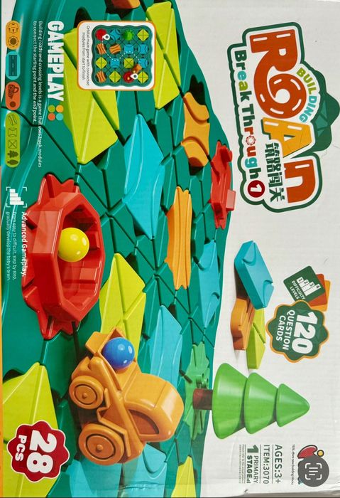 Розвиваюча іграшка-гра Building road (Проклади маршрут)