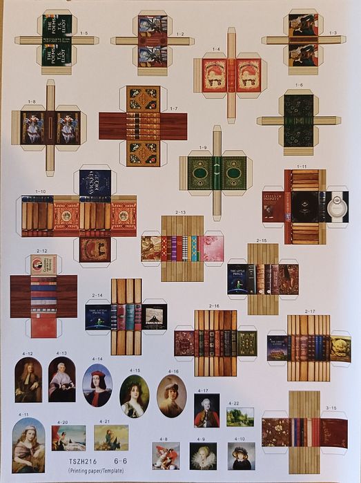 Miniaturowy Domek Magiczna  Szkoła