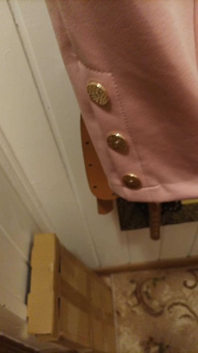 Nowy komplet damski madelko , pudrowy roz.