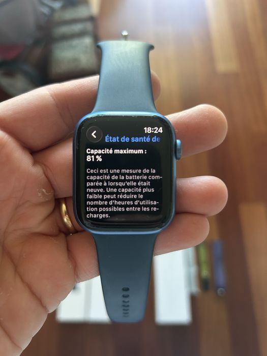 Vendo Apple Watch Series 7 45mm em excelente estado.