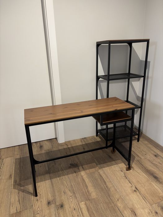 Konsola + regał Ikea Fjällbo