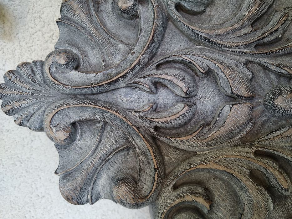 Stare lustro - pięknie rzeźbione, perełka vintage