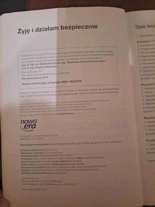 Podrecznik edukacja I bezpieczeństwo