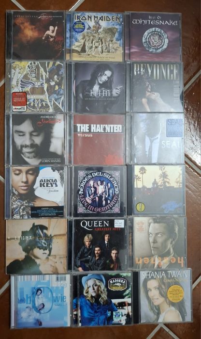CDs de Música Estrangeira e Portuguesa