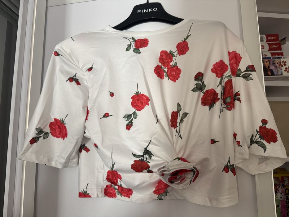 T-shirt styl Magda Butrym H&m