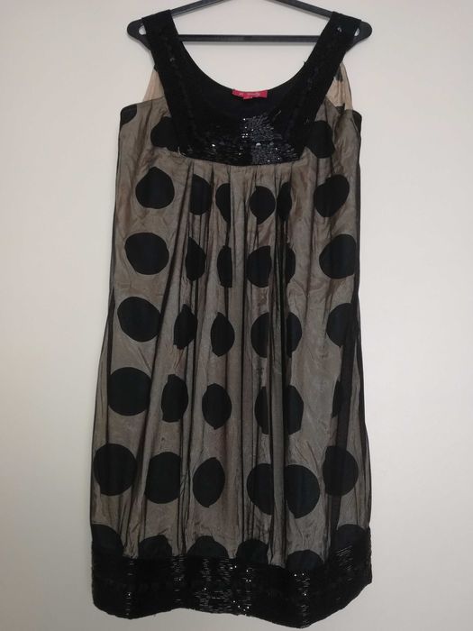 Vestido com missangas