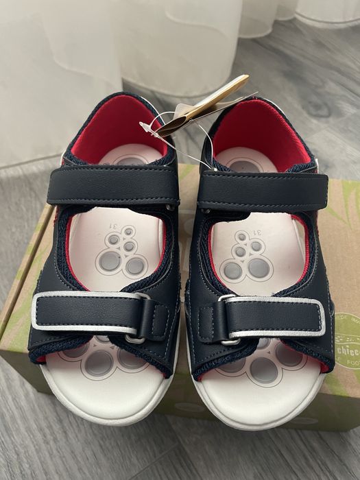 Дитячі босоніжки Chicco "Facci Denim", розмір 31 (устілка 19,5 см). НОВІ.