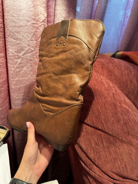 Ботинки ковбойки