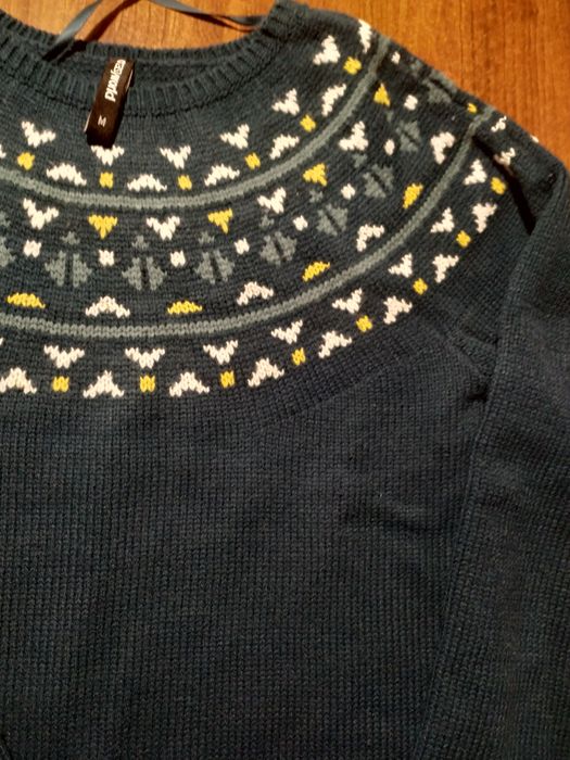 Sweter s/m kolor morski