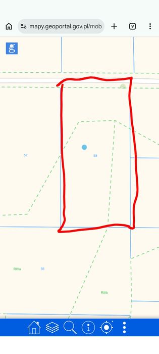 Sprzedam ziemię orną 0,5 ha