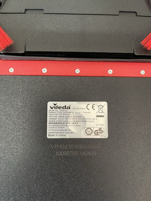 Vendo aspirador robot da vileda 50€