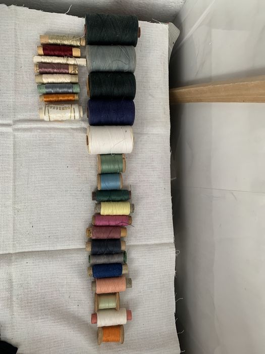 Нитки х/ б в ассортименте, тесьма в ассортименте