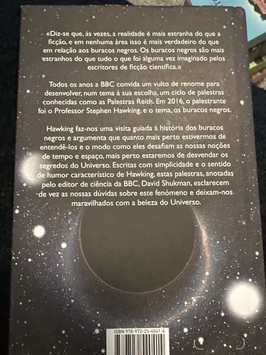 Stephen Hawking livro