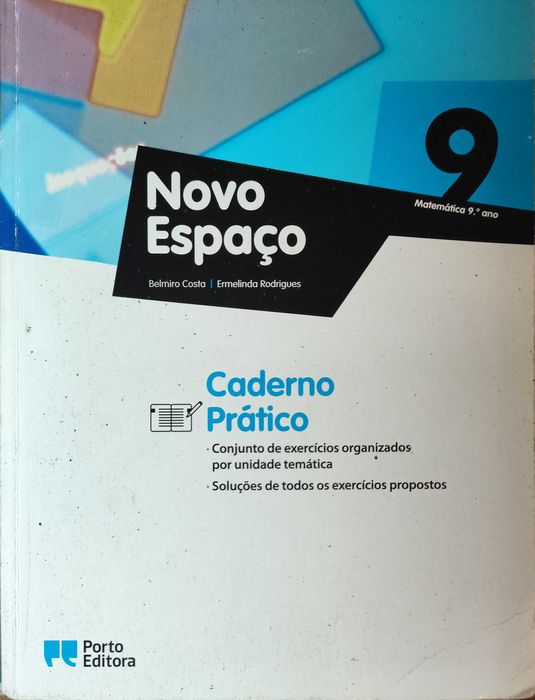 Novo Espaço 9 ano - Matemática - Manuais + Caderno Prático