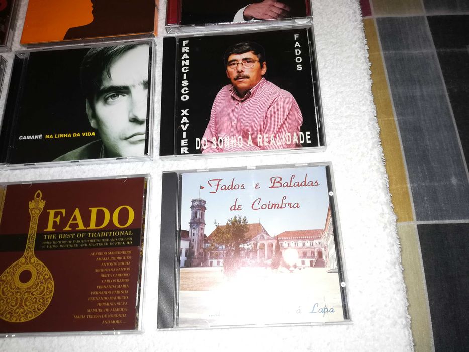fado - amália rodrigues, camané, pinto bastos, coimbra… (vários cds)