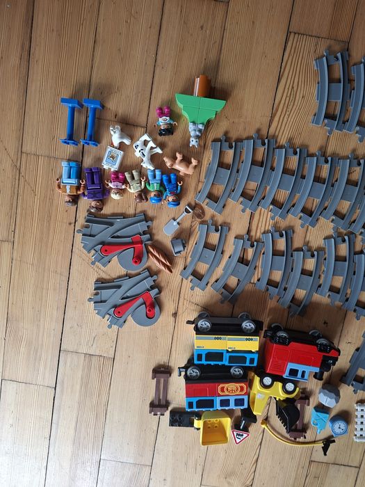 Duplo Tory lokomotywa elektryczna wagony itd