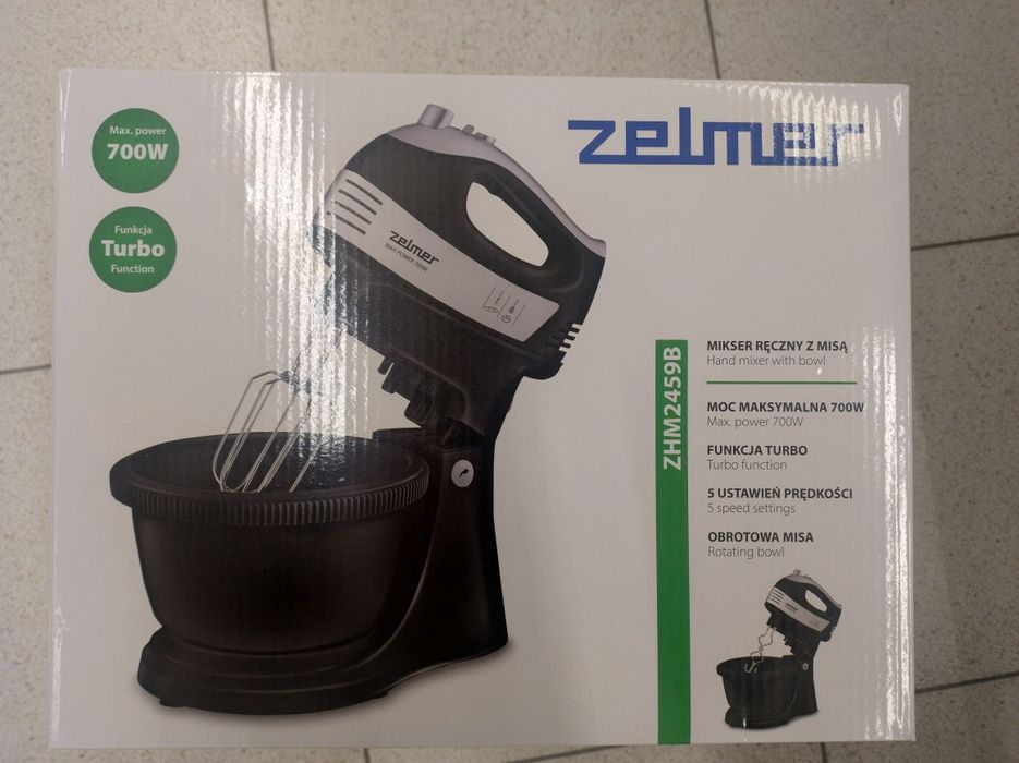 Mikser Zelmer z obrotową misą nowy