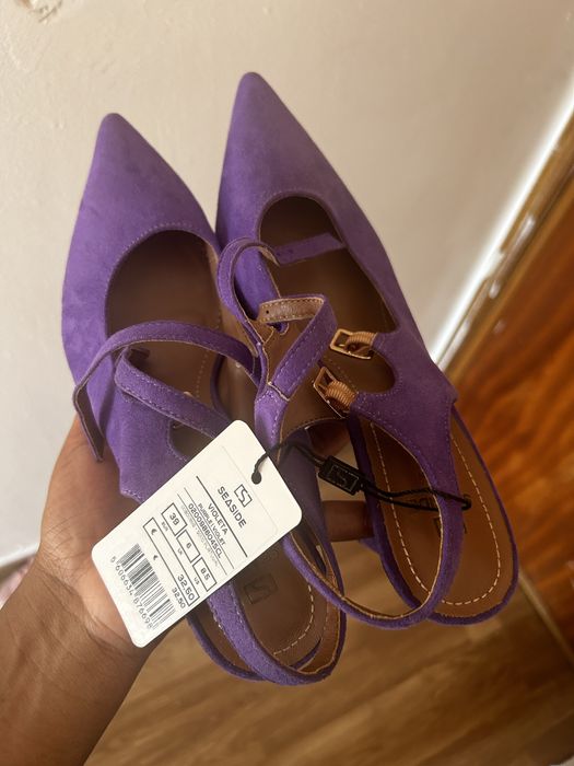 Sapatos nunca usados com etiqueta