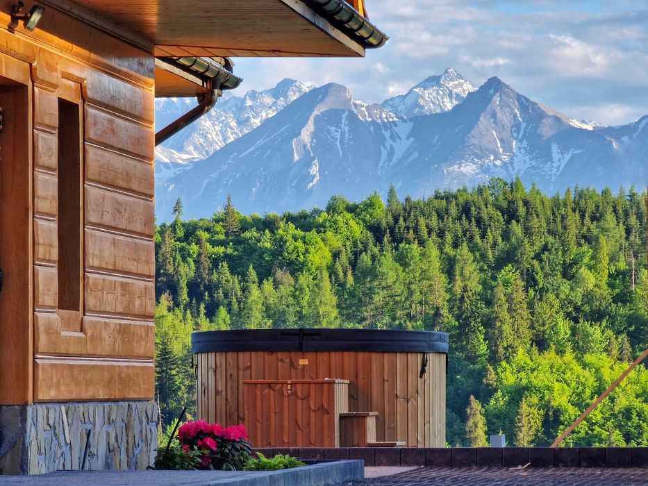Urlop z widokami na Tatry i jezioro! Jacuzzi!