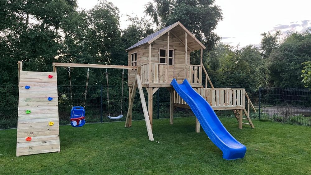 Plac zabaw ZERO do ogrodu