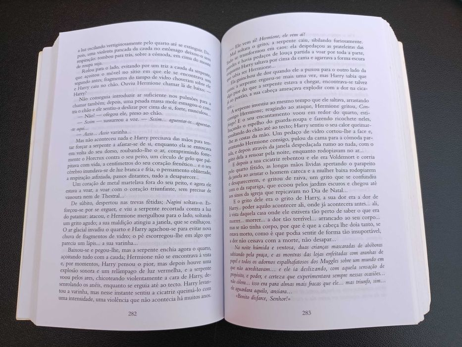 Livro "Harry Potter e os Talismãs da Morte", J. K. Rowling
