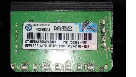Kit 64GB RAM DDR4 ECC Registered HP/Samsung (8x 8GB) PC4-2133P