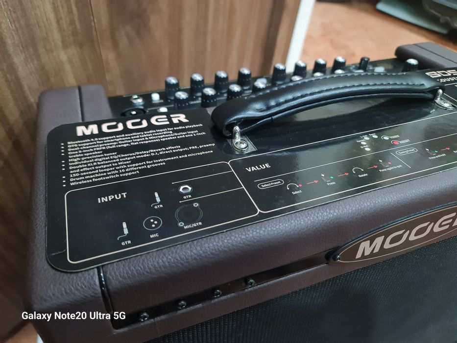 Amplificador de Guitarra e voz Mooer (com garan