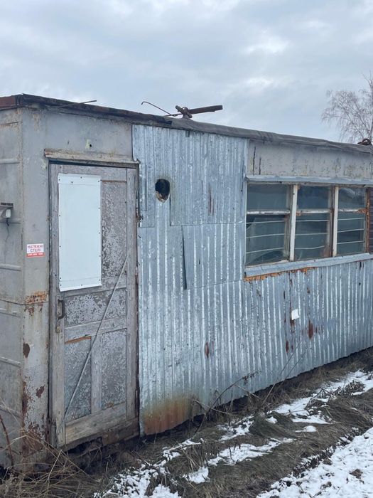 Вагончики будівельні