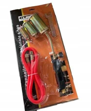 PALNIK GAZOWY DEKARSKI 3 DYSZE opalarka papy dachu nowy