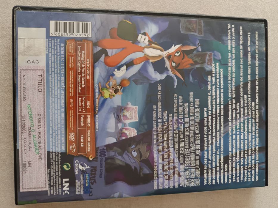 DVD o salta pocinhas