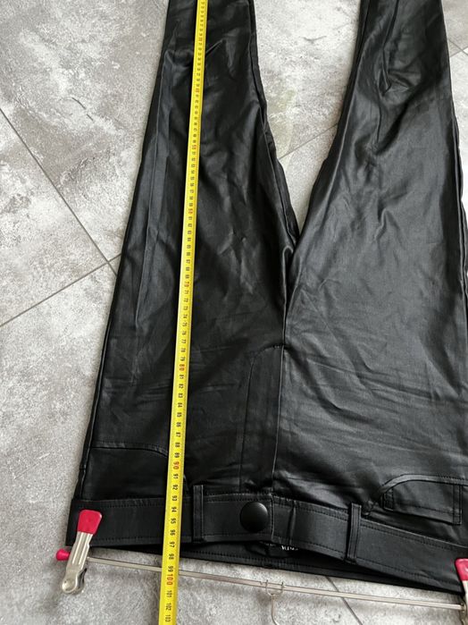 Spodnie z eko skóry Zara M