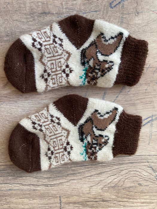 Skarpetki ciepłe z wiewiórką rozm. 23-26