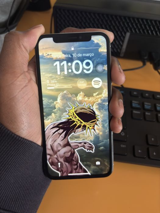 Iphone X bateria trocada