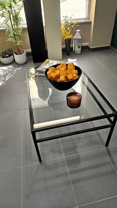 Mesa de centro em ferro