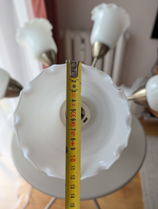 Lampa sufitowa pięcioramienna
