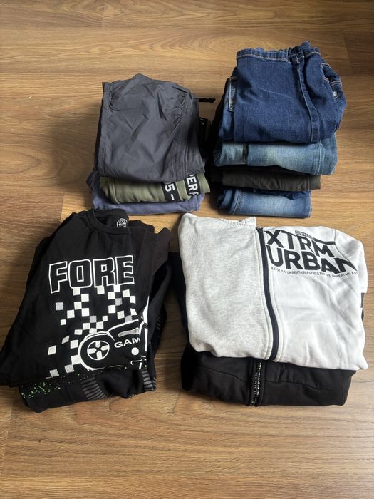 Zestaw ubran chłopięcych r.164cm-stan idealny