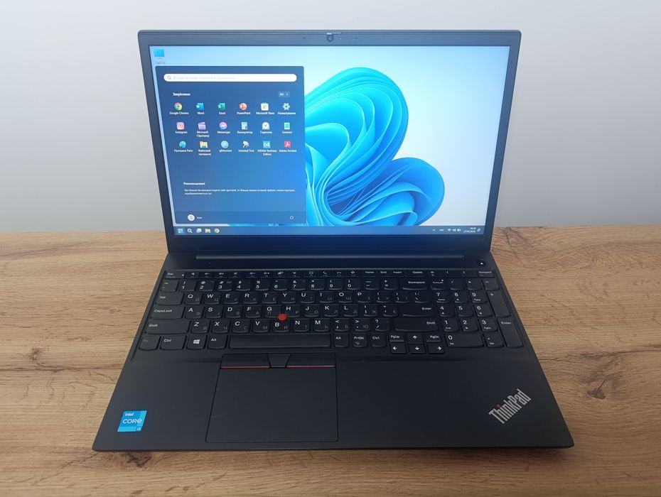 15'6 FHD IPS Lenovo ThinkPad E15/i3-1115G4/8GB DDR4/SSD 256/АКБ 4 год