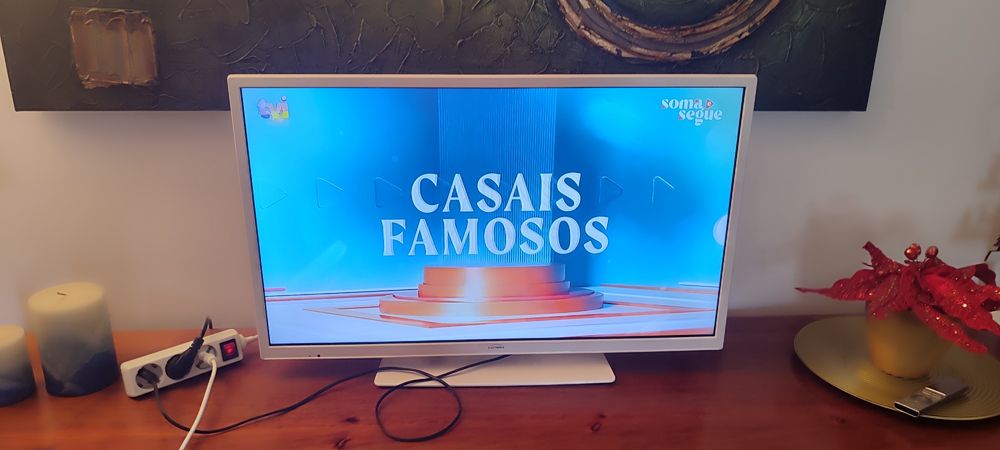 Smart TV eletrónia 32 polegadas