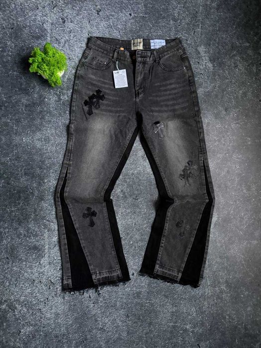 Джинси Gallery Dept x Chrome Hearts