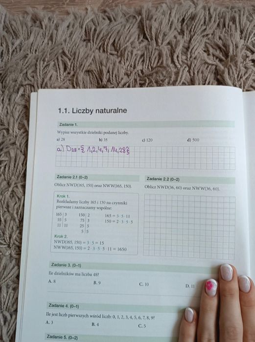 Karty pracy matematyka klasa 1