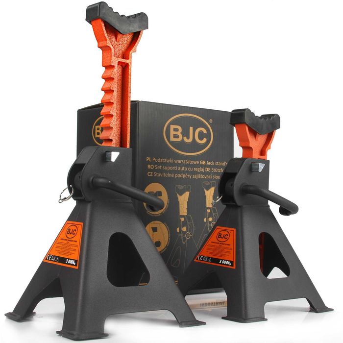 Podstawki Warsztatowe 6 TKobyłki 6T samochodowe wzmacniane BJC guma