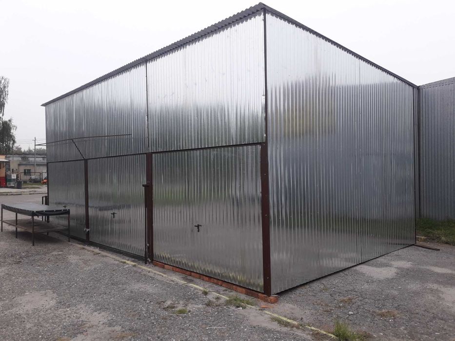 Garaż Blaszany /Wiata Blaszana / Magazyn / Blaszany/ Hala - GRZYWSTAL